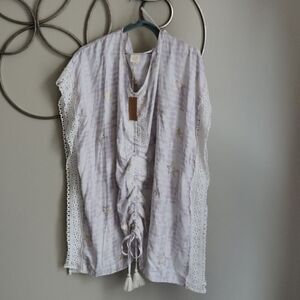 NWT Surf Gypsy star bathing suit cover up